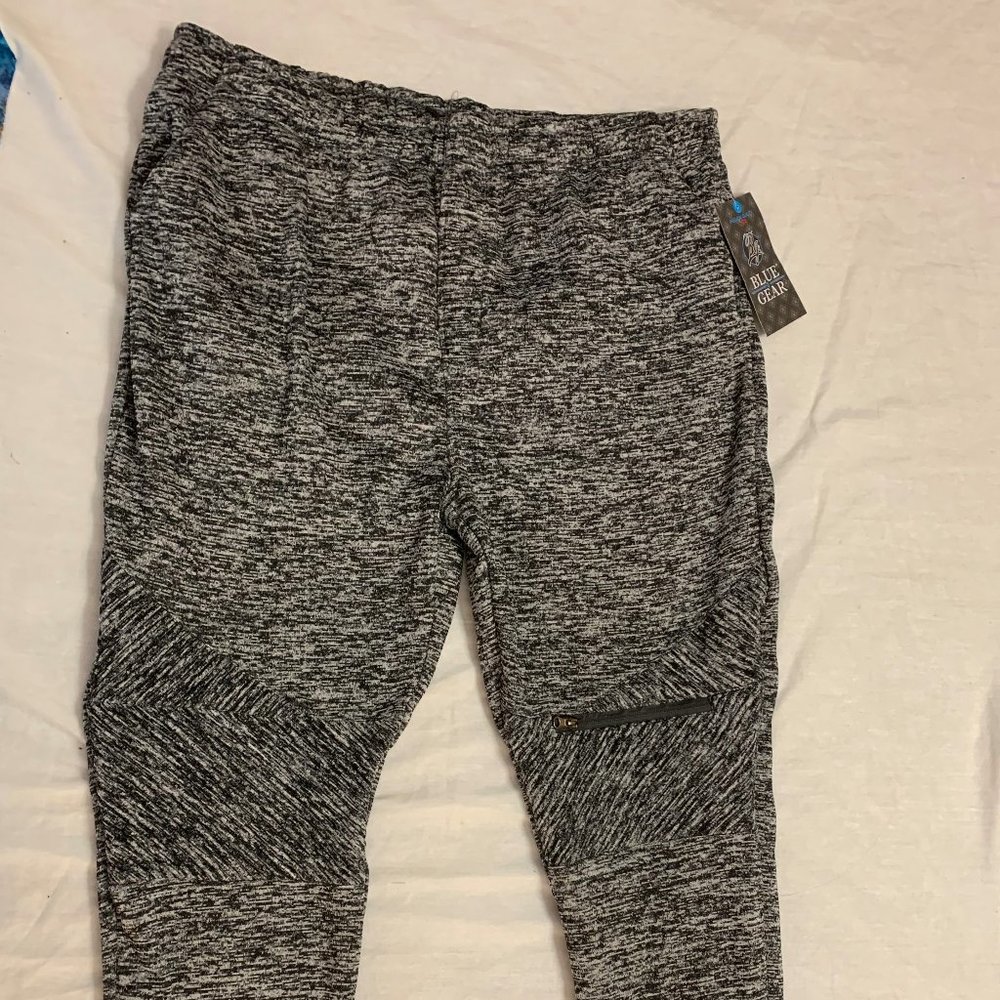 ❄️ NWT BLUE GEAR MENS SWEAT FLEECE SKINNY PANTS JOGGERS SIZE 2XL ❄️